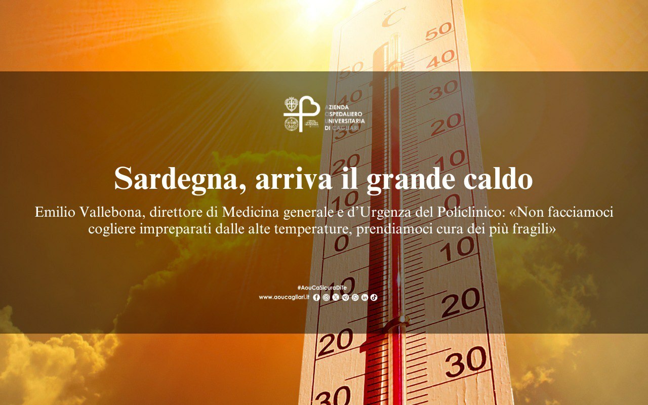 Sardegna arriva il grande caldo