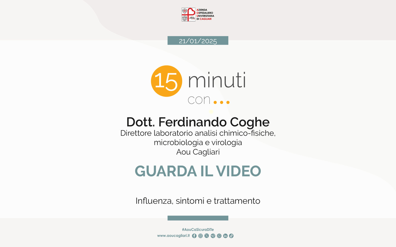 Influenza, sintomi e trattamento a "15 minuti con..."