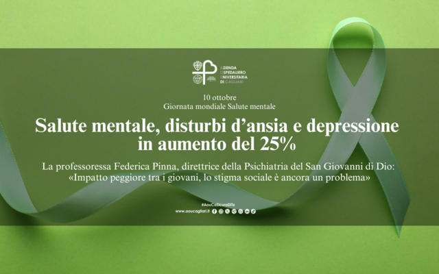 Salute mentale, disturbi d’ansia e depressione in aumento del 25%