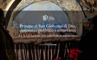 Presepe al San Giovanni di Dio, aprono al pubblico i sotterranei