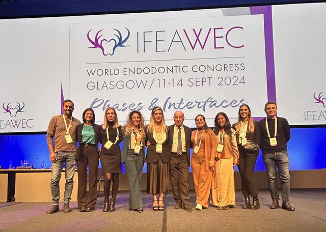 Odontostomatologia del Policlinico protagonista al congresso mondiale WEC di Glasgow