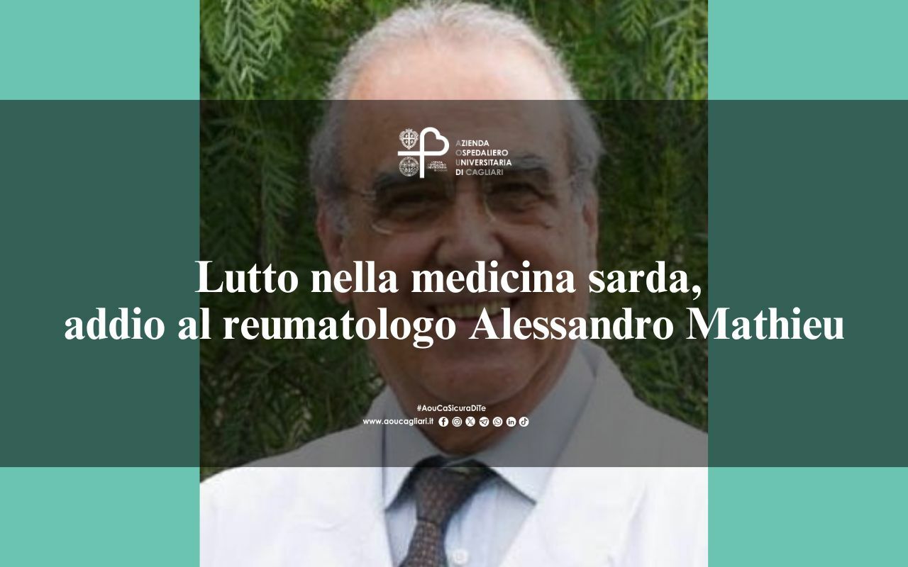 Lutto nella medicina sarda, addio al reumatologo Alessandro Mathieu