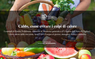 Caldo, come evitare i colpi di calore