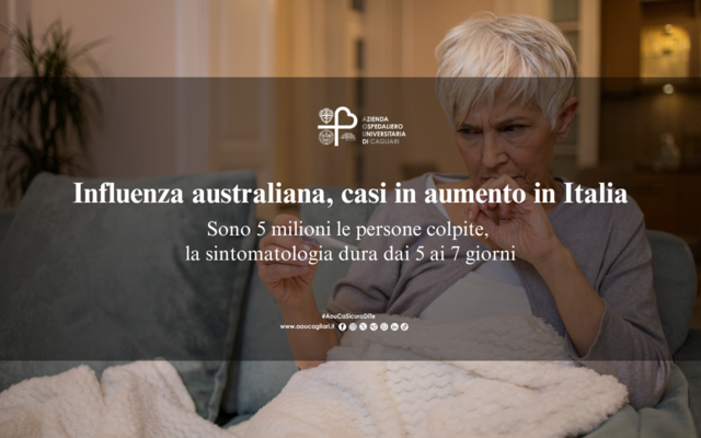 Influenza australiana, casi in aumento in Italia