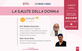 La salute della donna, se ne parla martedì con i consigli degli esperti nella puntata doppia di “15 minuti con…”