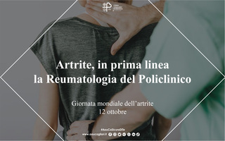 Artrite, in prima linea la reumatologia del Policlinico