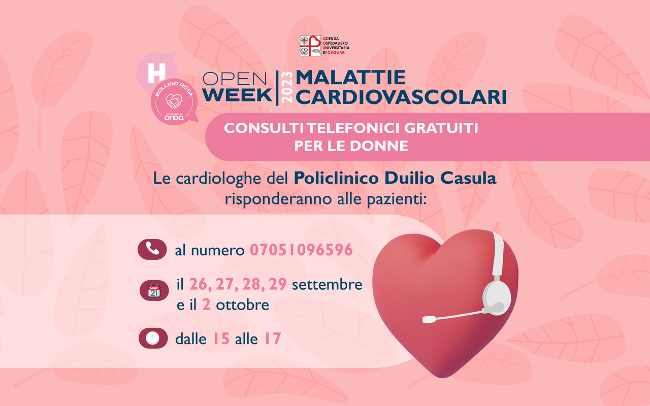(H)-Open Week sulle malattie cardiovascolari