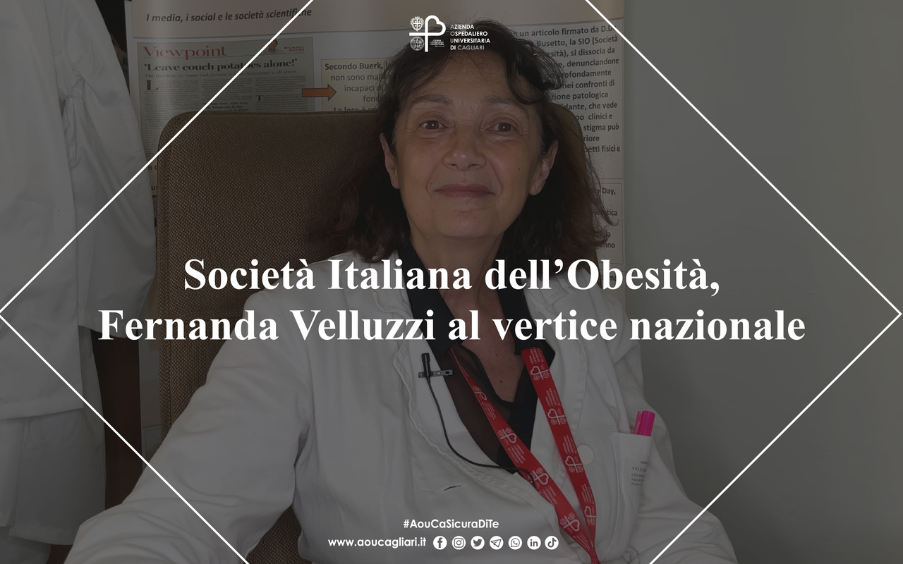 Società italiana dell’Obesità, Velluzzi al vertice nazionale