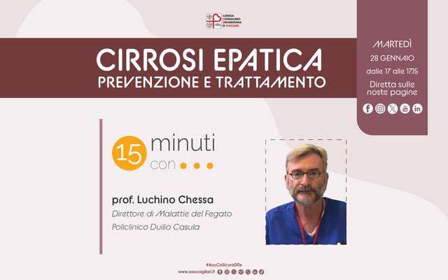 Cirrosi epatica, prevenzione e trattamento 15 minuti con