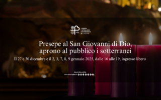 Presepe al San Giovanni di Dio, aprono al pubblico i sotterranei