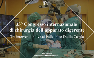 Chirurgia live al Policlinico Duilio Casula