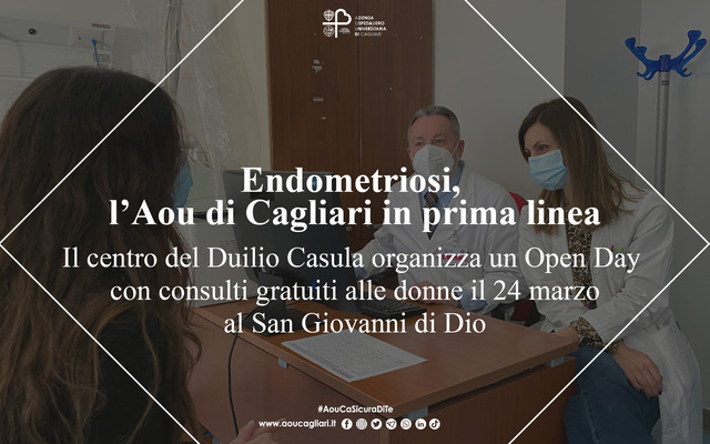 Endometriosi, l’Aou di Cagliari in prima linea