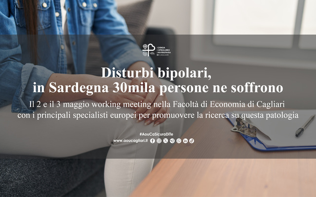 Disturbi bipolari, in Sardegna 30mila persone ne soffrono