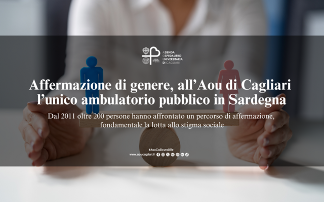 Affermazione di genere, all’Aou di Cagliari l’unico ambulatorio pubblico in Sardegna