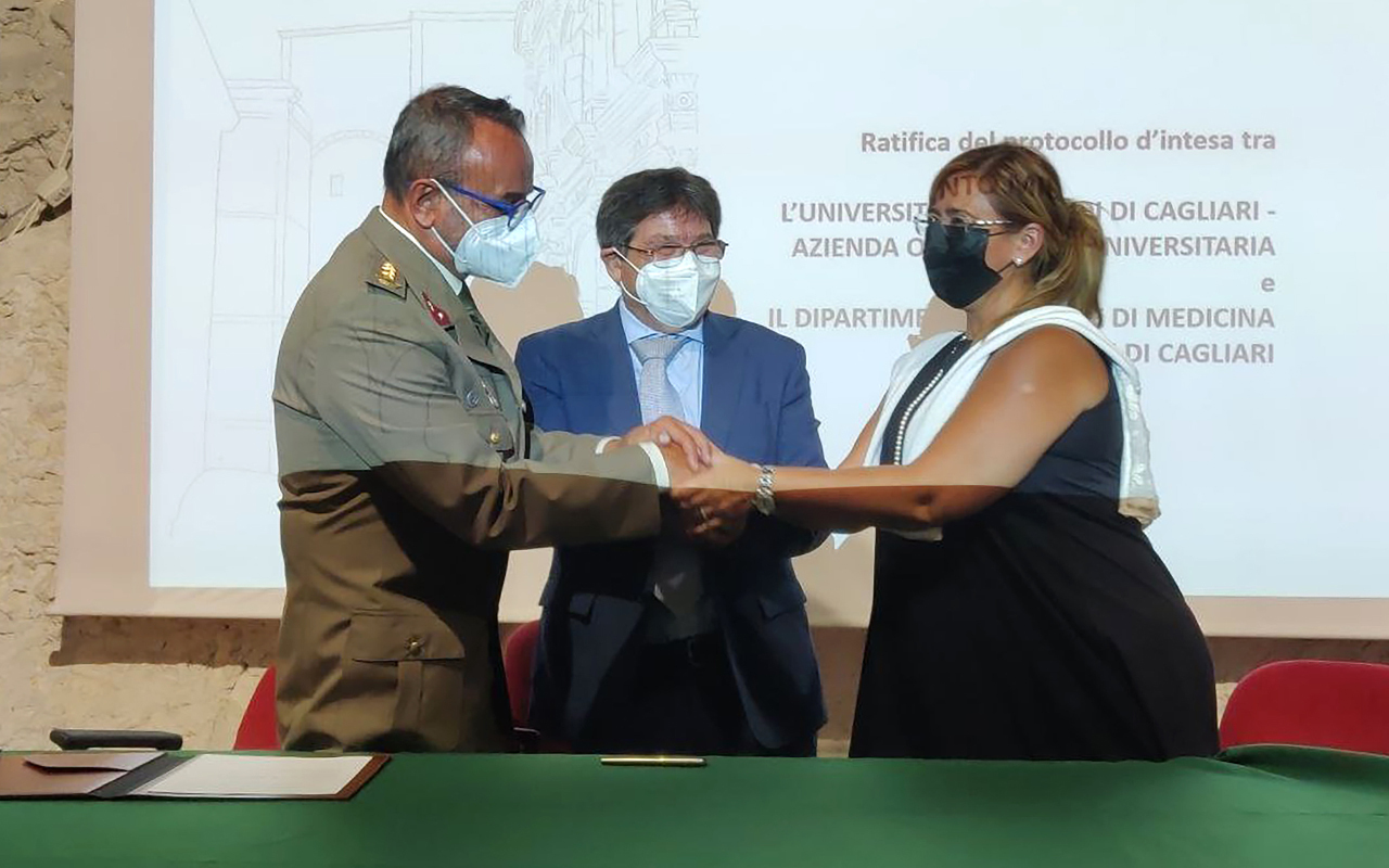 Ratifica protocollo d'intesa tra Aou di Cagliari, Dipartimento militare di medicina legale e Università degli Studi di Cagliari